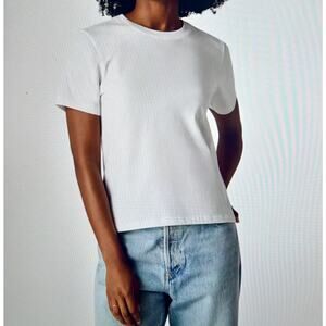 Women's Pima Cotton Crew Neck T-Shirt XL Slim Fit NEW w/o tag